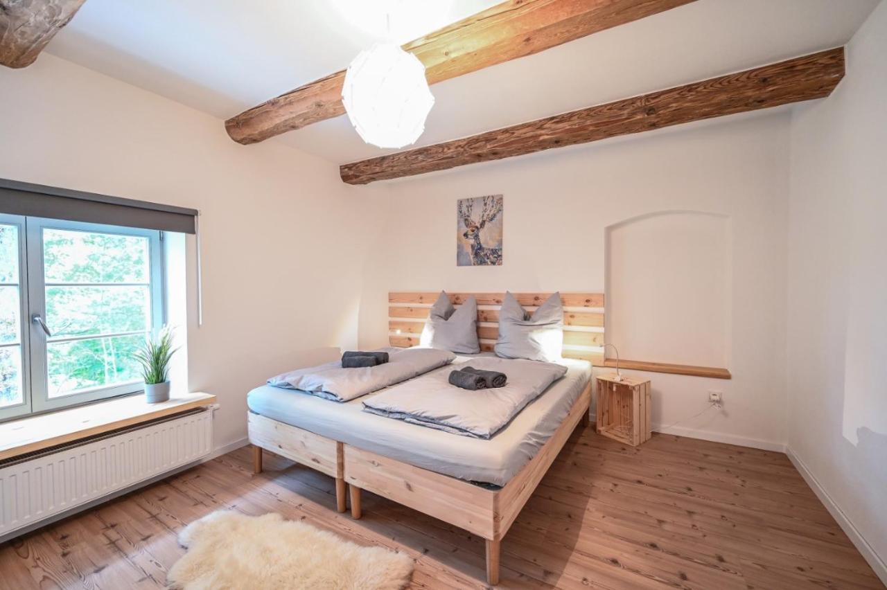 Farmhouse Eckartsberg Im Zittauer Gebirge - Gemuetliche Und Moderne Ferienwohnungen Mit Terrasse Bagian luar foto