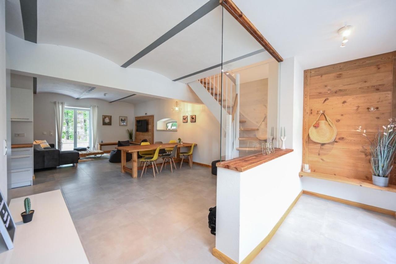 Farmhouse Eckartsberg Im Zittauer Gebirge - Gemuetliche Und Moderne Ferienwohnungen Mit Terrasse Bagian luar foto